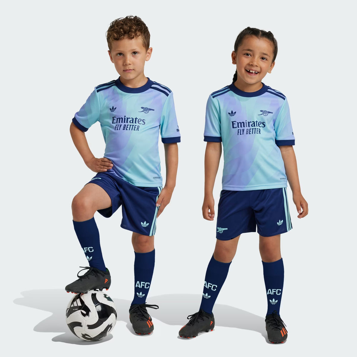 Kids Arsenal 24/25 Third - vista frontal