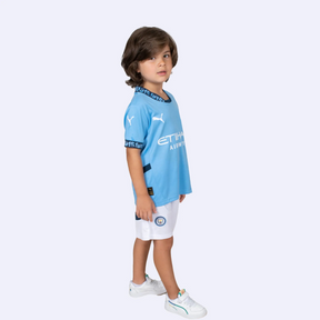 Kids Manchester City l 2024∕25 - detalle del cuello