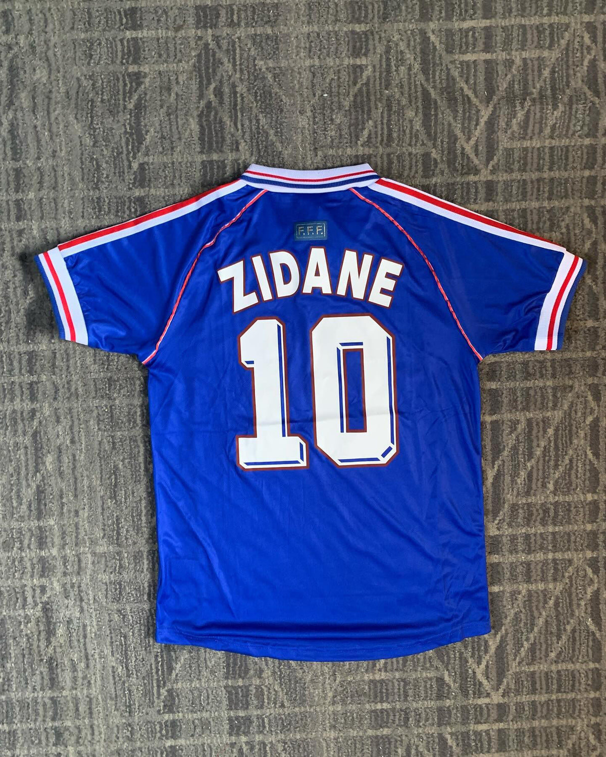Camiseta Zidane França 1998 Legend - vista frontal