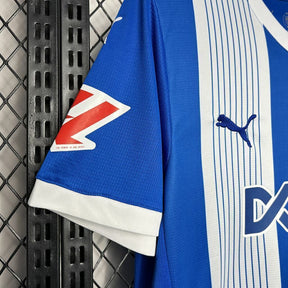 Camiseta Deportivo Alavés Femenino 24∕25 Home - detalle del cuello