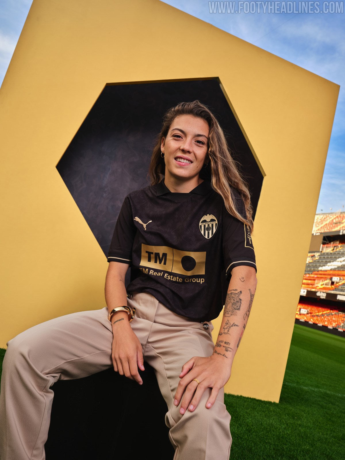 Camiseta Valencia Femenino 24/25 Away - vista frontal