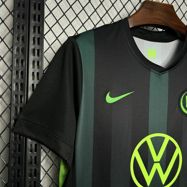 Camiseta Feminina Wolfsburg 24/25 Away - vista frontal
