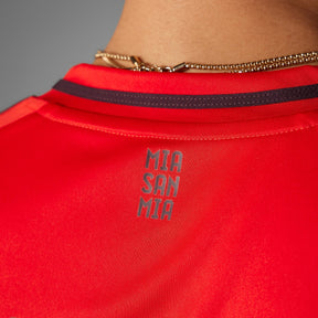 Camiseta Feminina Bayern Munich 24/25 Home - detalle del cuello