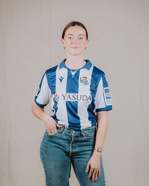 Camiseta Real Sociedad Femenino 24/25 Home - vista frontal