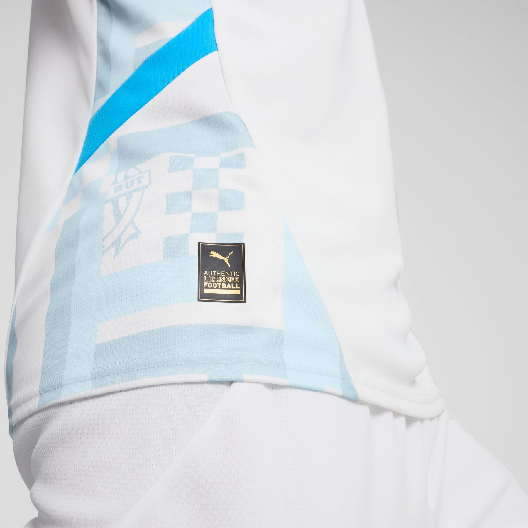 Camiseta Feminina Olympique Marseille 25/26 Home - vista trasera