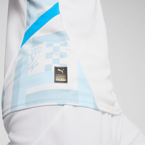 Camiseta Feminina Olympique Marseille 25/26 Home - vista trasera