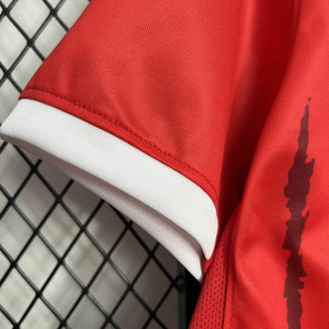 Camiseta Feminina Freiburg 24/25 Home - detalle del cuello