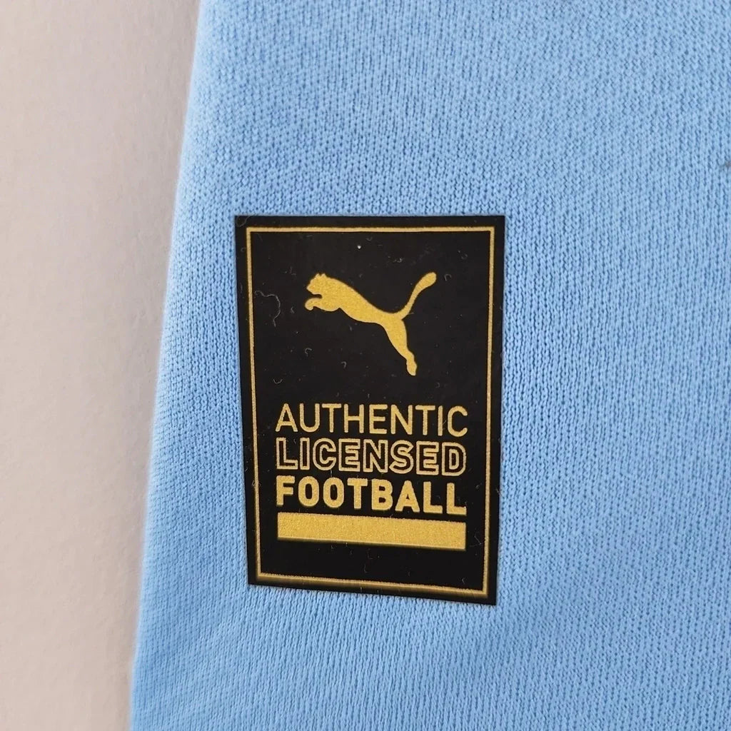 Camiseta De Bruyne Manchester City 22-23 Legend - detalle de la manga