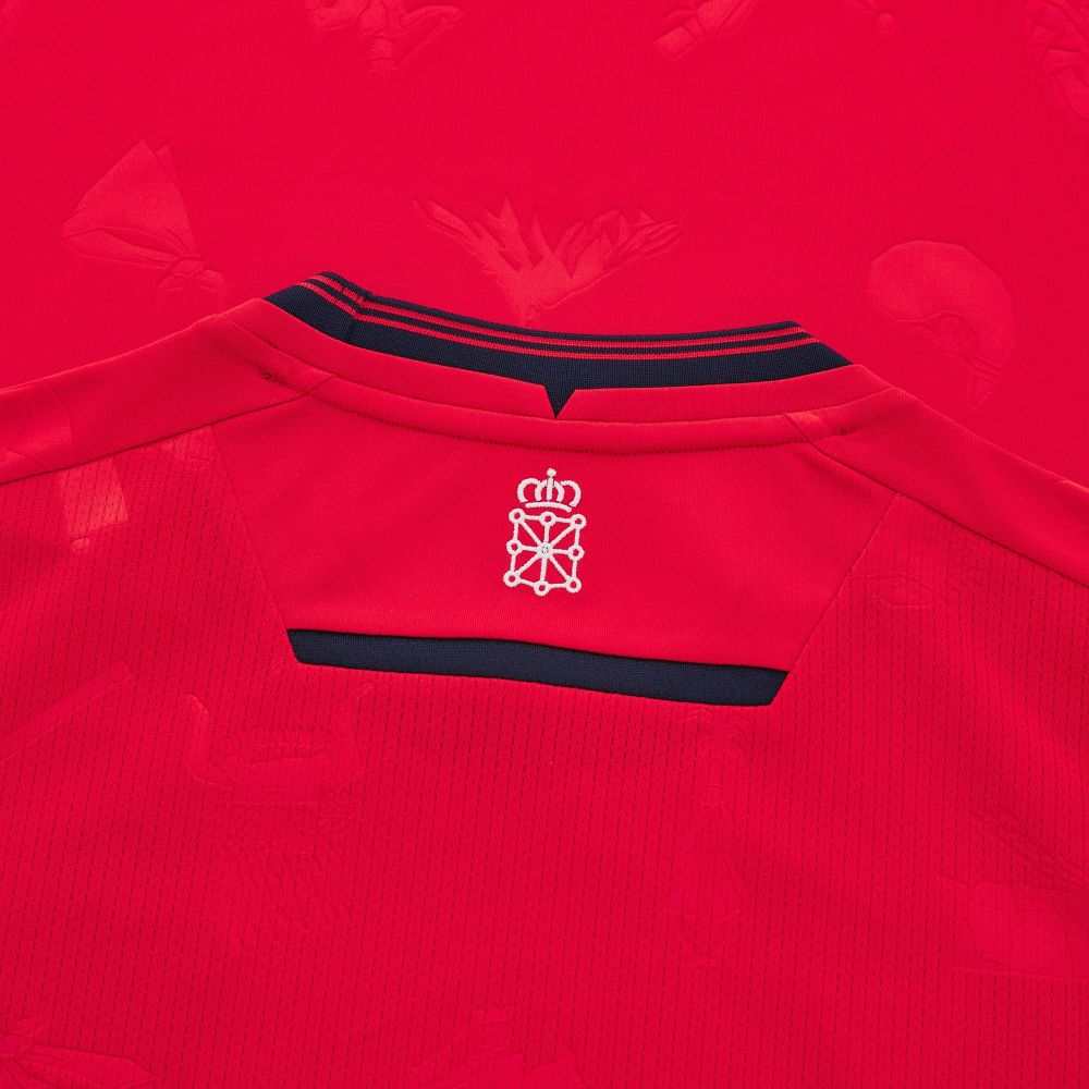 Kids Osasuna 24/25 Home - detalle de la manga