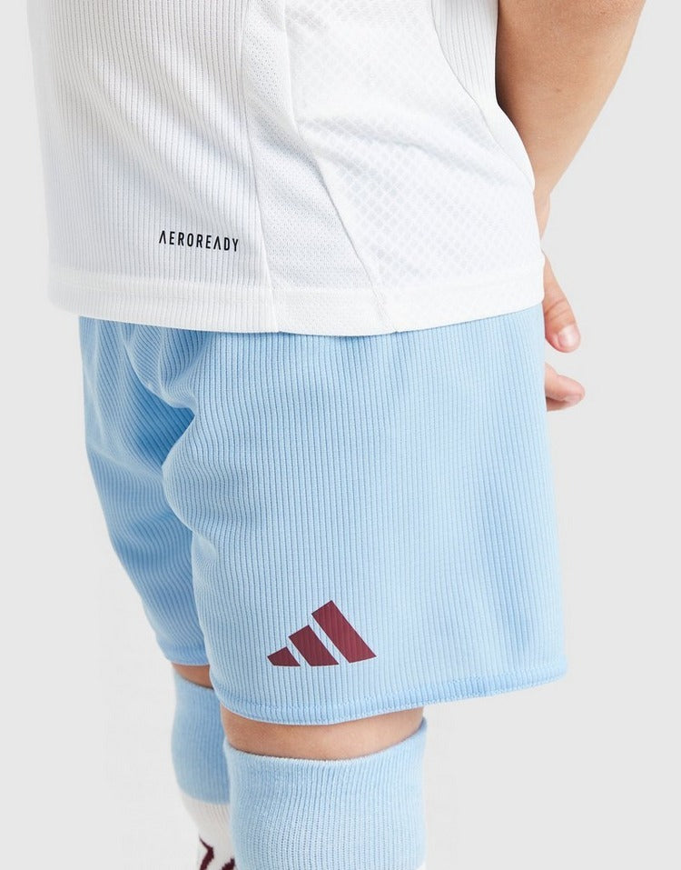 Kids Aston Villa 24/25 Away - vista frontal