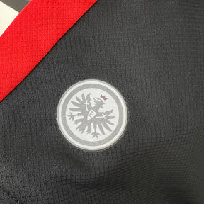 Camiseta Feminina Eintracht Frankfurt 24/25 Away - tejido y acabado