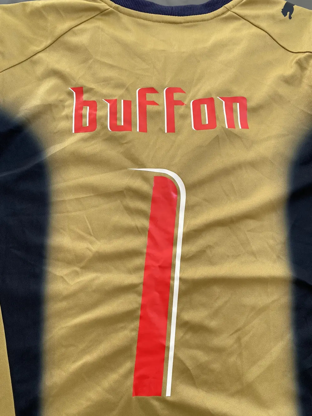 Camiseta Buffon Itália 2006 Legend - vista frontal