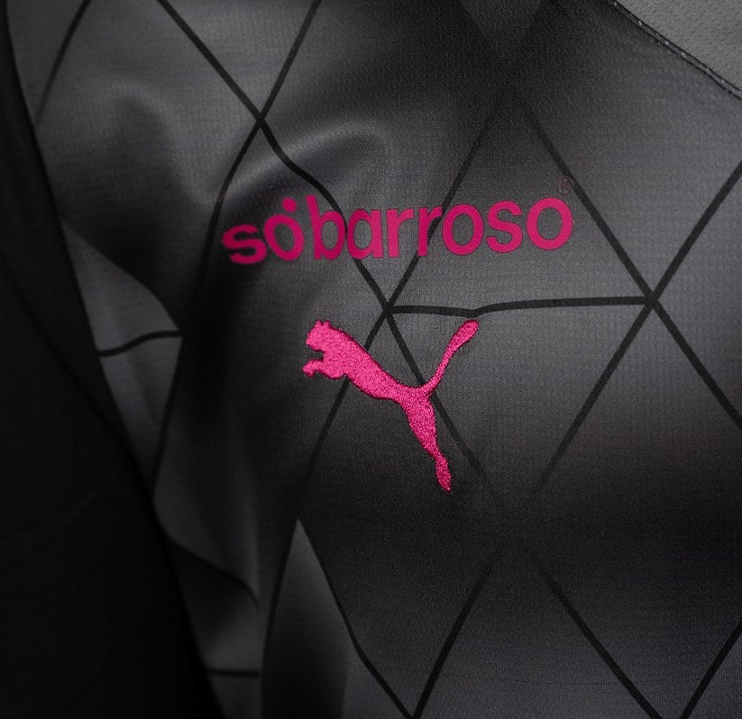 Camiseta Feminina Braga 24/25 Away - vista frontal