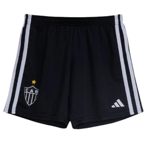 Kids Atlético Mineiro I 24/25 - Preto e Branco - detalle del cuello