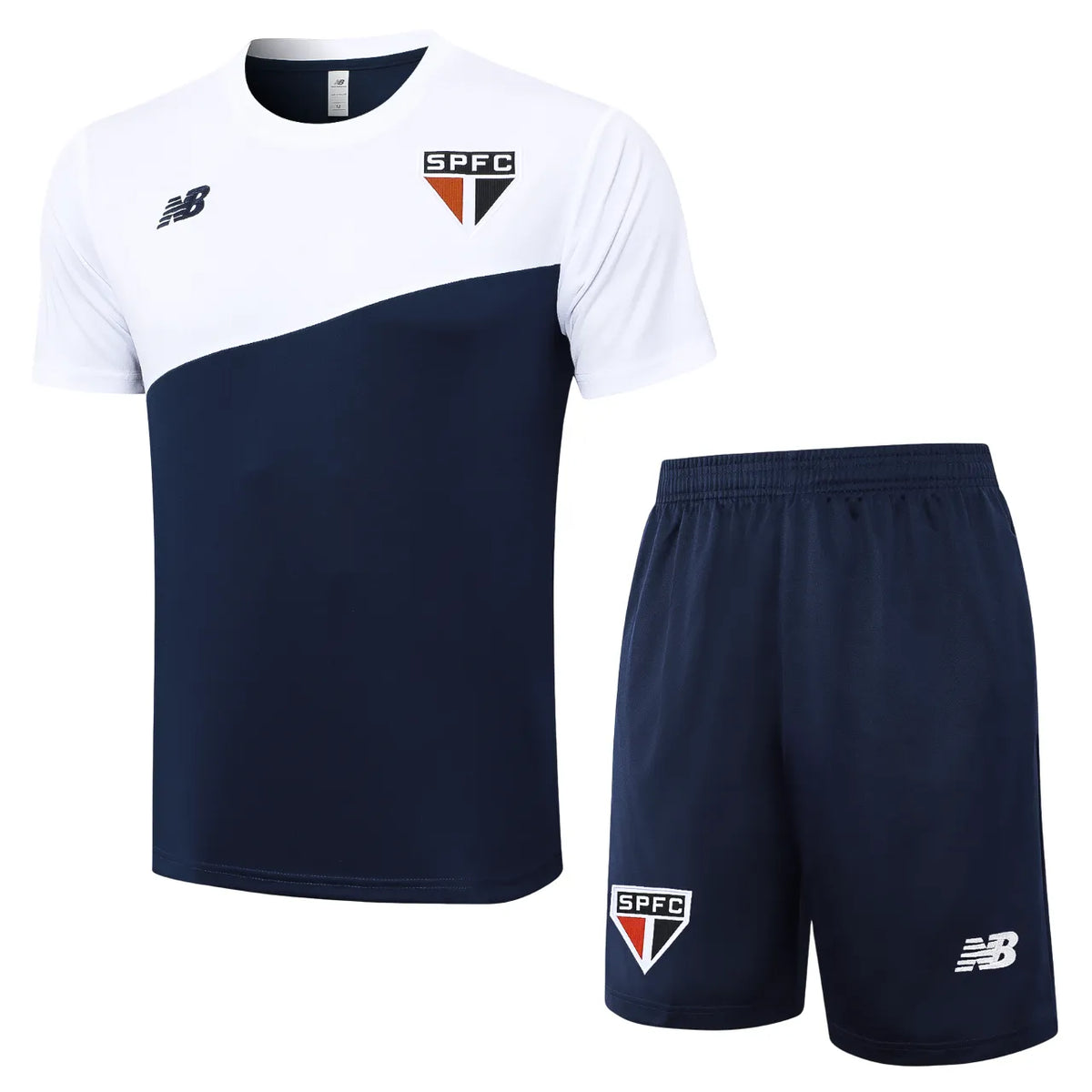 Set São Paulo Viagem 24/25 - Branco e Azul - foto principal