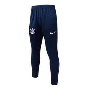 Set Agasalho TrainingCorinthians 24/25 - Preto e Roxo - detalle del cuello