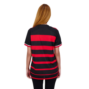 Camiseta Flamengo Feminina Adidas 2024/25 Home - vista frontal