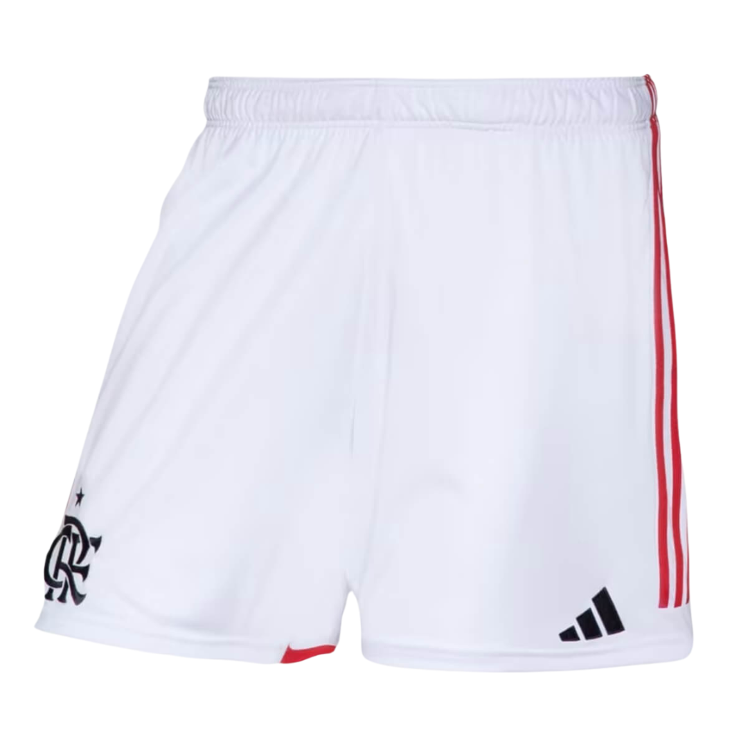 Short Flamengo Adidas 24/25 Branco - foto principal