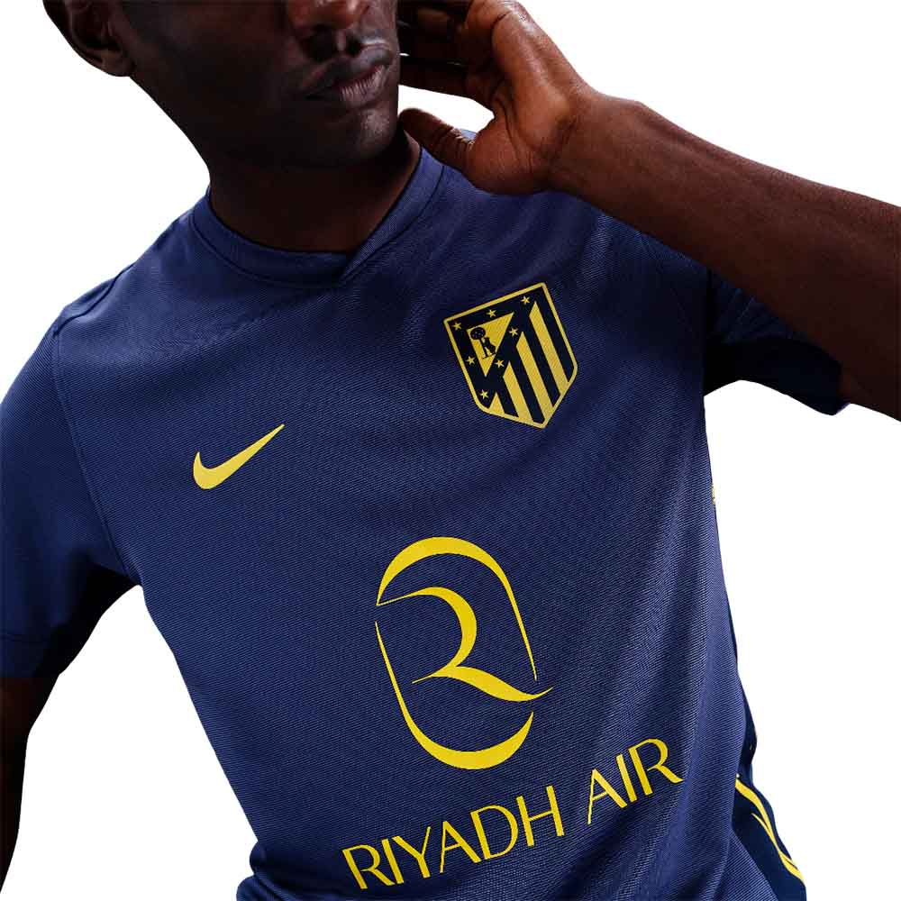 Camiseta Atlético de Madrid 25/26 Away - detalle de la manga