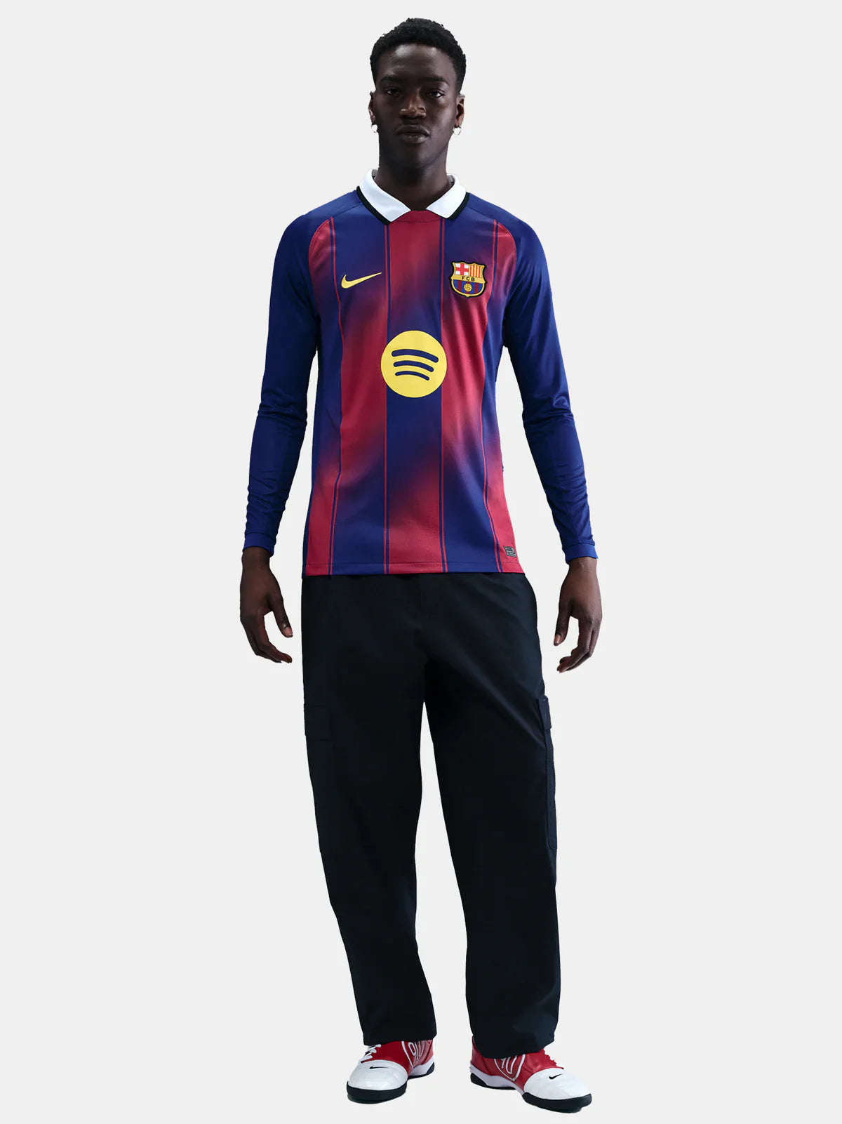 Camiseta Barcelona Long Sleeve 25/26 Home - foto principal