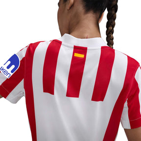 Camiseta Atlético de Madrid Femenino 25/26 Home - detalle del cuello