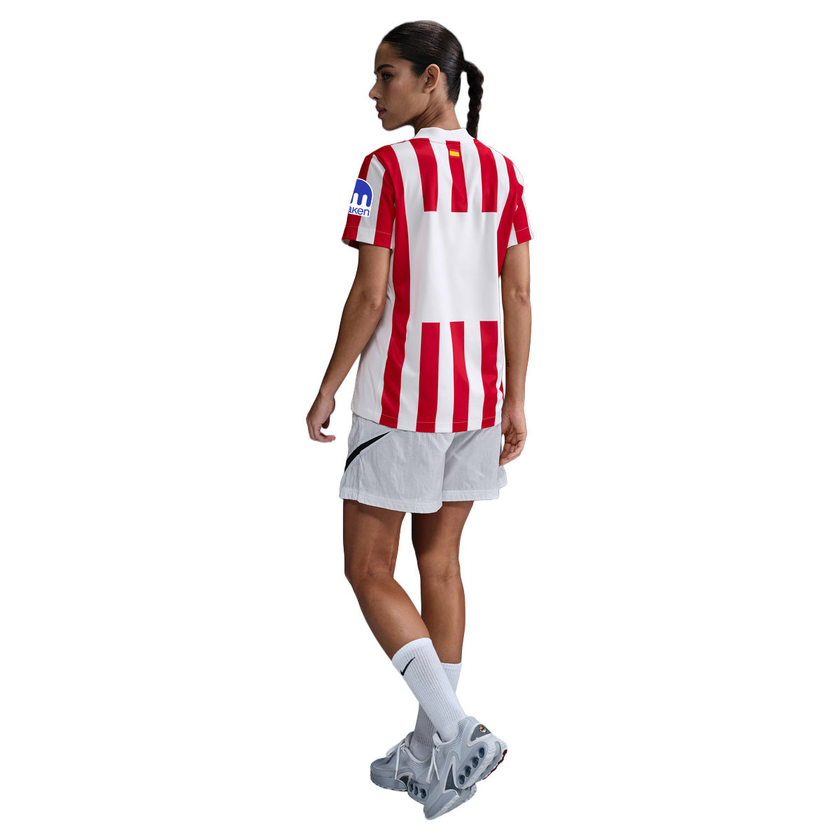 Camiseta Atlético de Madrid Femenino 25/26 Home - detalle de la manga