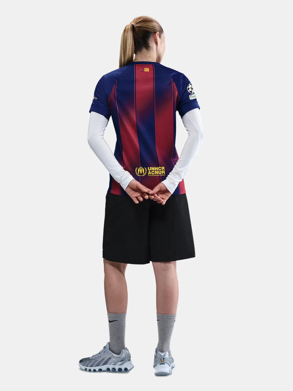 Camiseta Barcelona Femenina  25∕26 Home - vista frontal