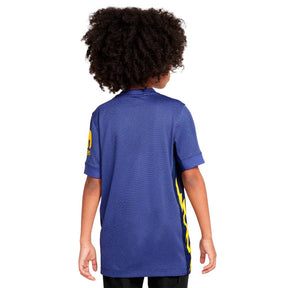 Kids Atlético de Madrid 25/26 Away - detalle de la manga