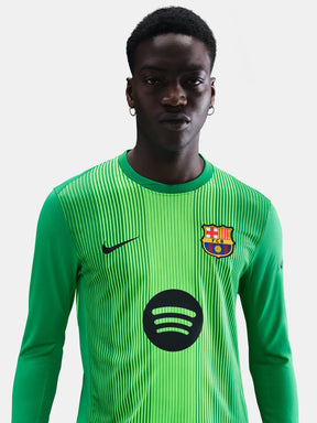 Camiseta Barcelona Goalkeeper 25/26 - detalle del cuello