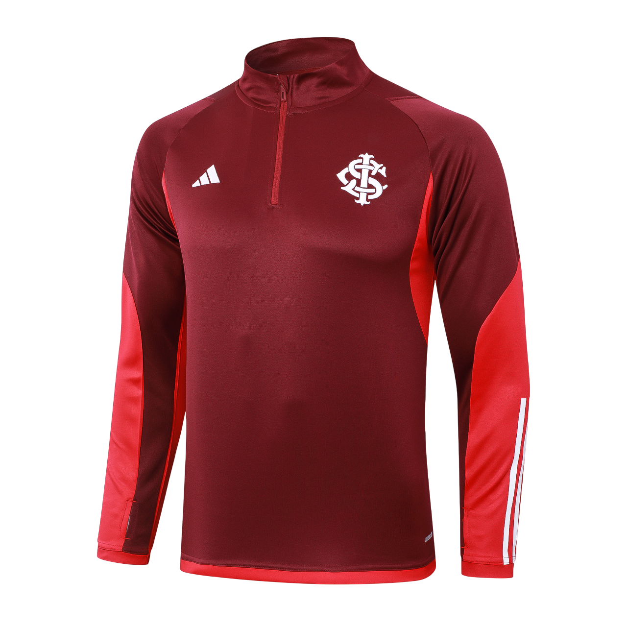 Set Outerwear TrainingInternacional 24/25 - Vermelho Escuro - vista trasera