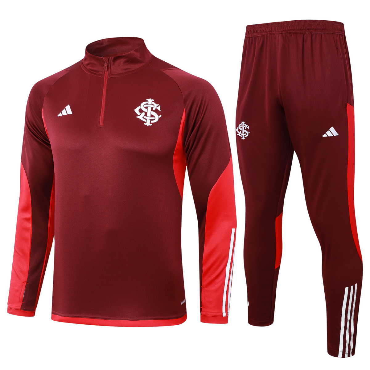 Set Outerwear TrainingInternacional 24/25 - Vermelho Escuro - foto principal