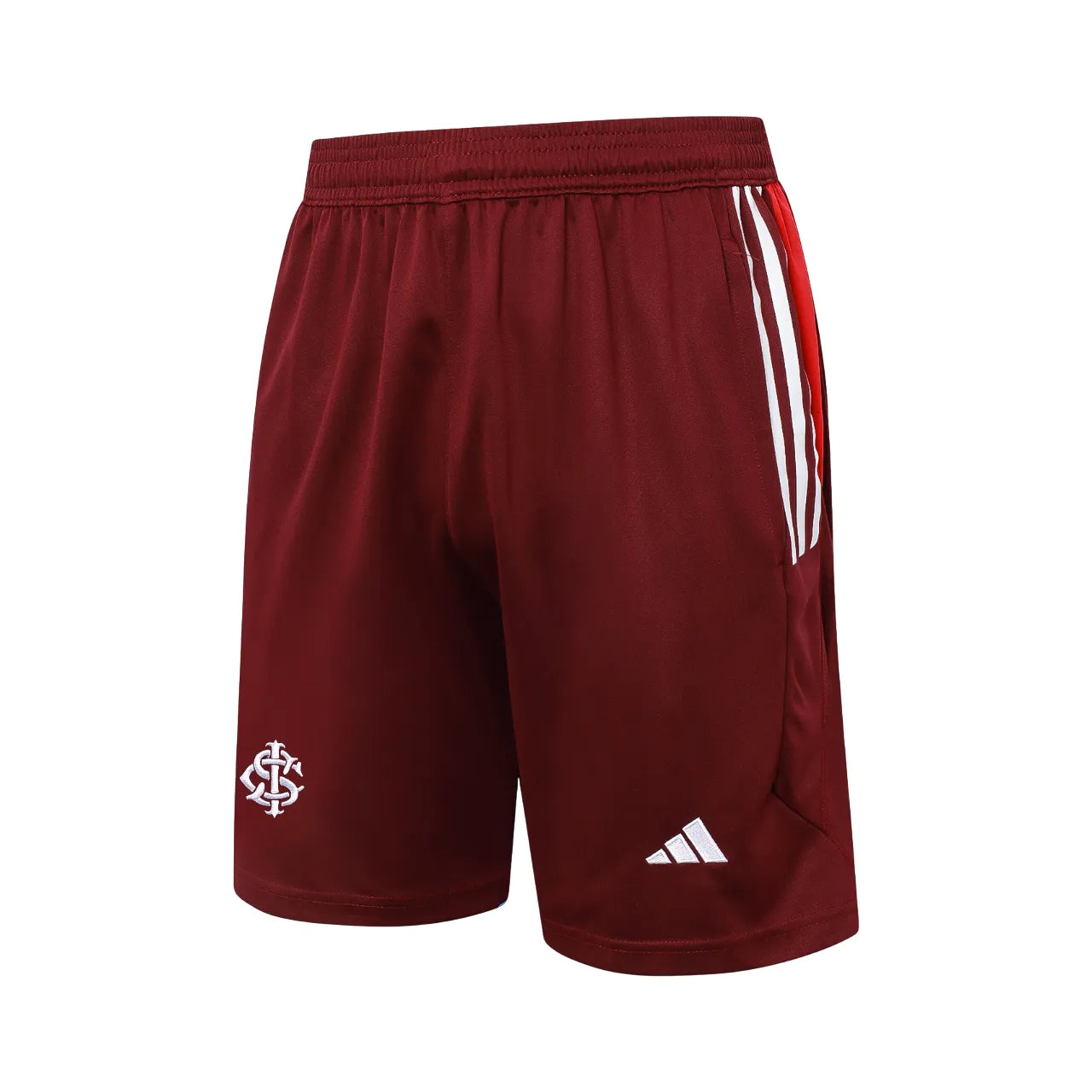 Set Internacional TrainingRegata 24/25 - Vermelho Escuro - detalle del cuello