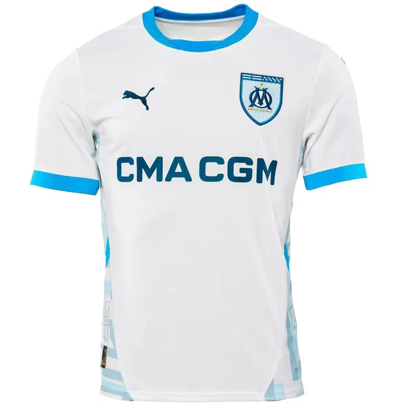 Camiseta Feminina Olympique Marseille 24/25 Home - foto principal
