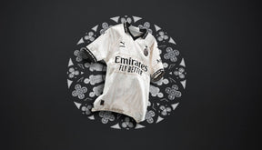 Camiseta A.C Milan 24/25 - detalle de la manga