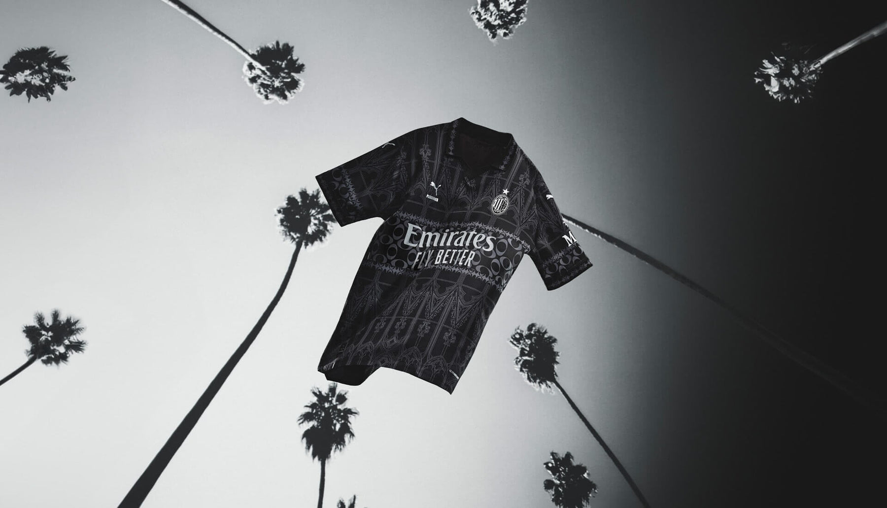 Camiseta A.C Milan 24/25 - detalle de la manga