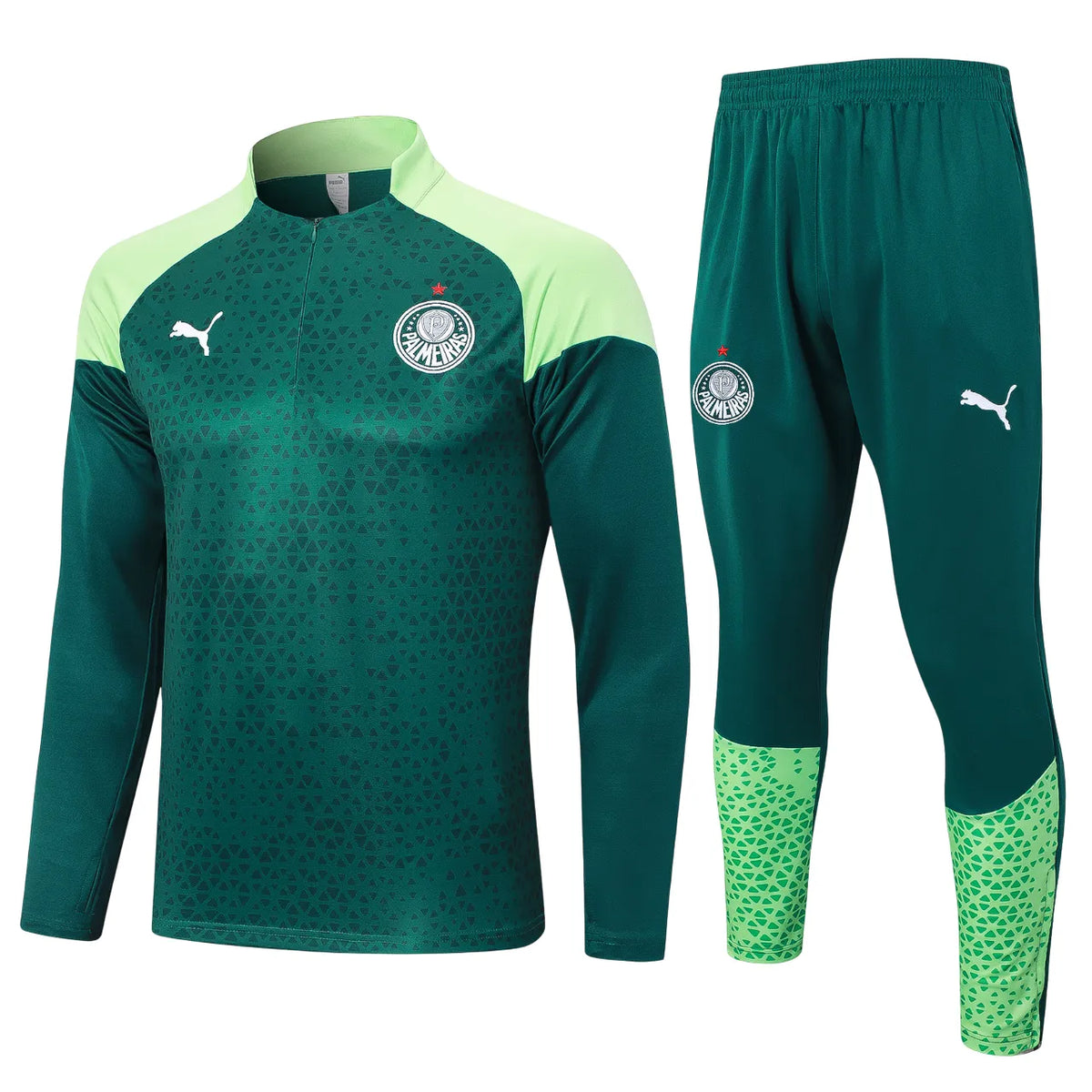 Set Outerwear TrainingPalmeiras 24/25 - Verde - foto principal