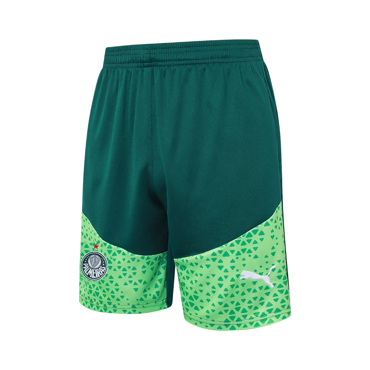 Set Palmeiras TrainingRegata 24/25 - Verde - detalle del cuello