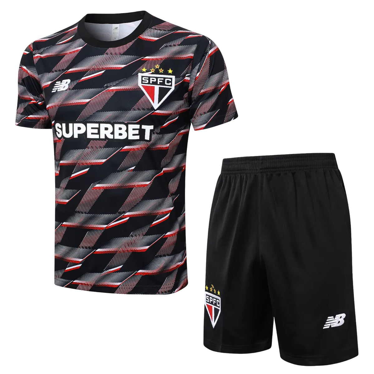 Set São Paulo Pré-Jogo 24/25 - Preta - foto principal