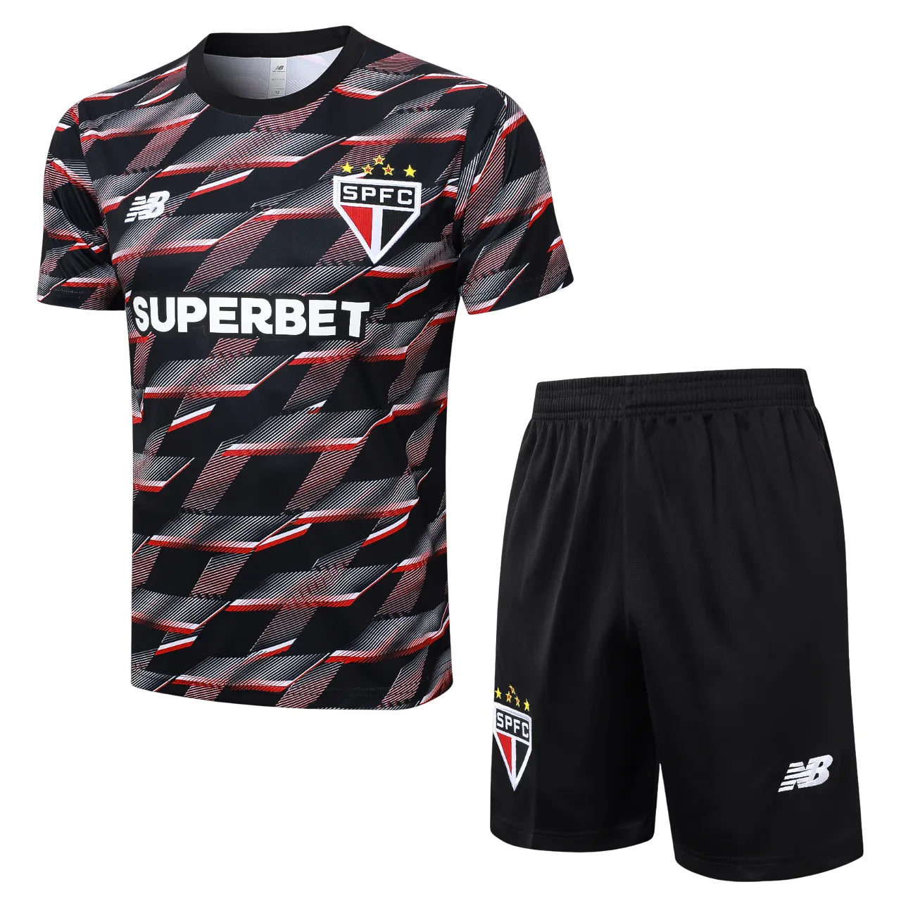 Set São Paulo Pré-Jogo 24/25 - Preta - foto principal
