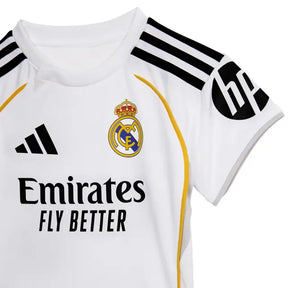 Kids Real Madrid 25∕26 Home - vista trasera