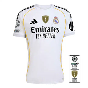 Camiseta Real Madrid Home 25/26 UCL VERSION - foto principal
