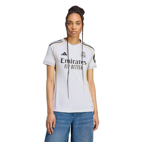 Camiseta 25/26 Real Madrid Home - Femenino - detalle del cuello