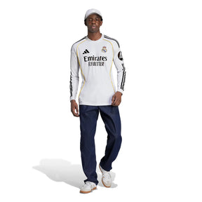 Camiseta 25∕26 Real Madrid Home Long sleeve - detalle del cuello