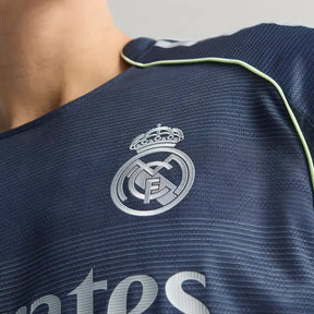 Camiseta Real Madrid Away Player 25/26 - Azul - tejido y acabado