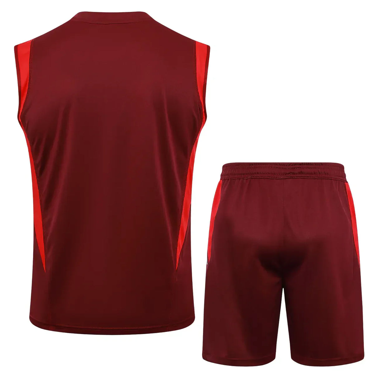 Set Internacional TrainingRegata 24/25 - Vermelho Escuro - vista frontal