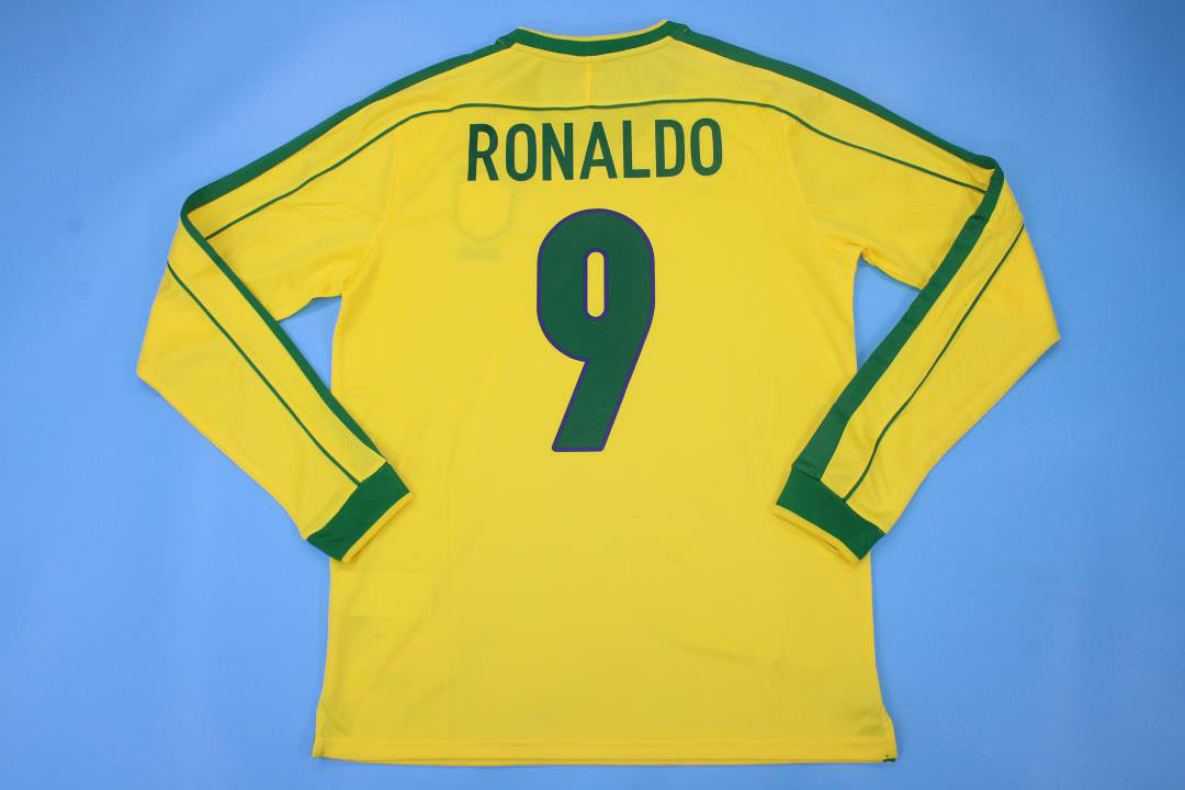 Kids Brazil 1998 Long Sleeve - vista frontal