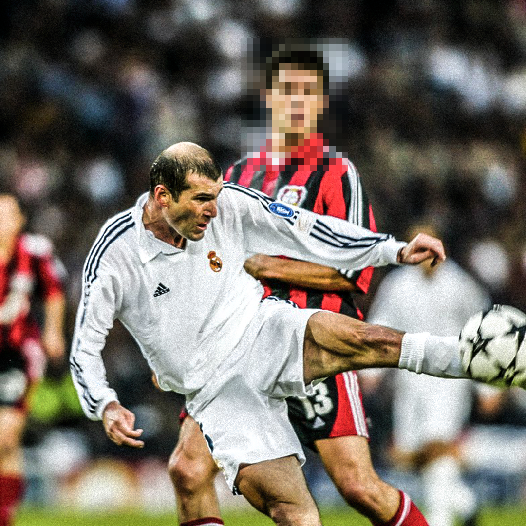 Camiseta Zidane Real Madrid 2002 Legend - detalle de la manga