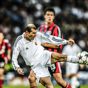 Camiseta Zidane Real Madrid 2002 Legend - detalle de la manga