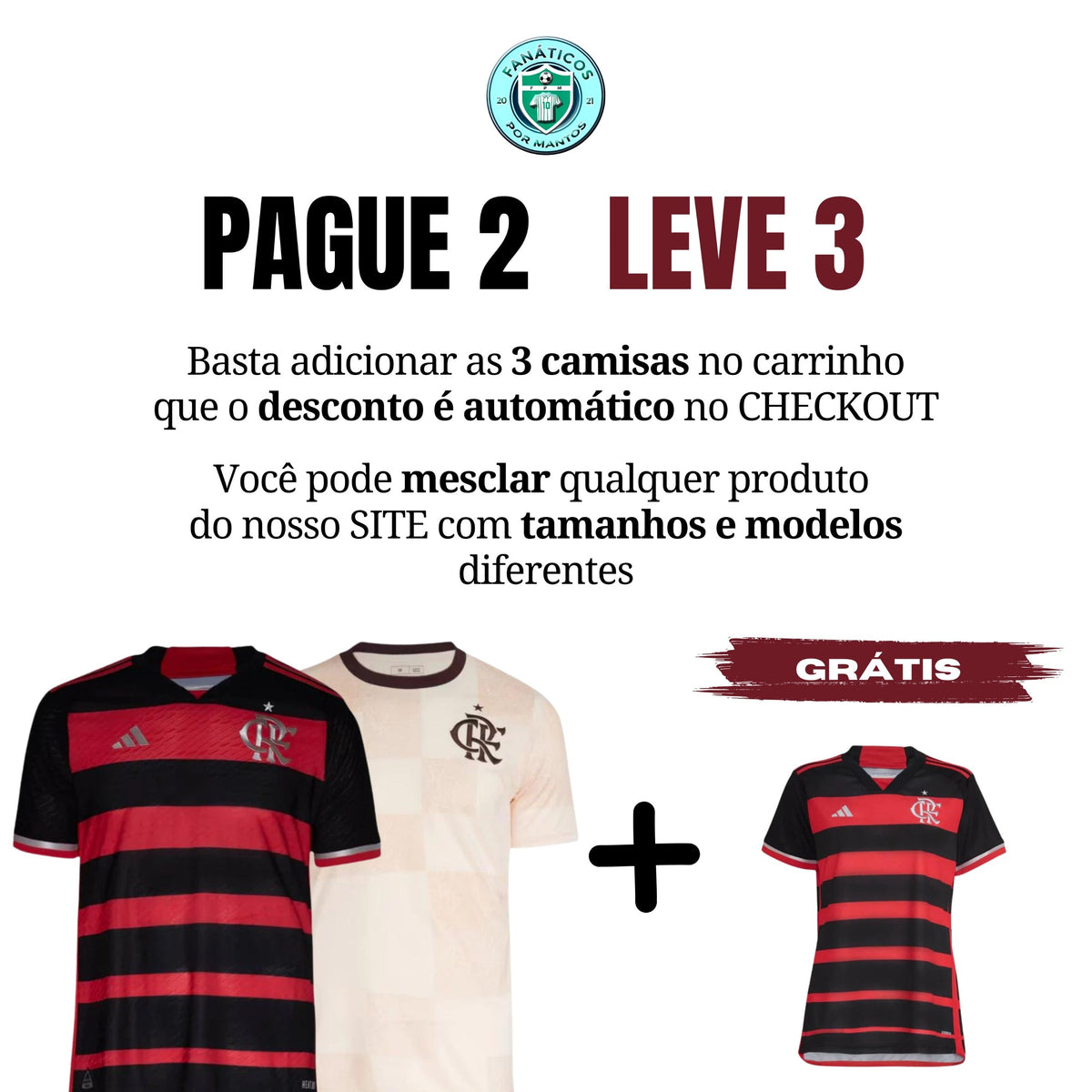 Short Flamengo Adidas 24/25 Branco - vista frontal