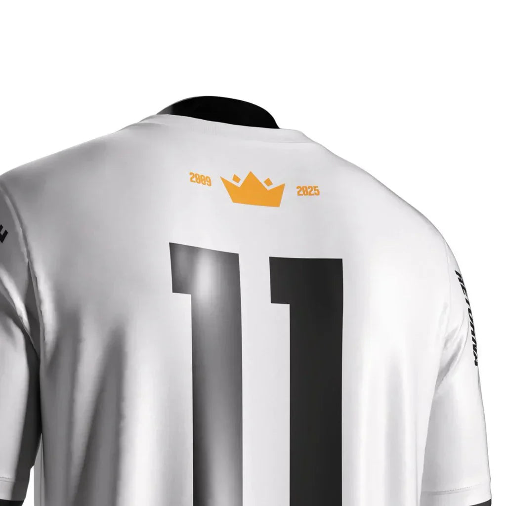 PRÉ-VENDA Jersey The Prince Santos 24/25 Branca - Comma Masculino Torcedor